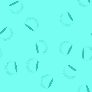 Seamless pattern aqua dome protecting and covering area Stock Illustration