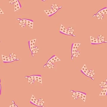 Seamless pattern aquatic octopus tentacle cartoon vector Stock Illustration