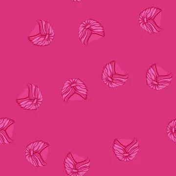 Seamless pattern arab turban indian cartoon vector Stockillustratie
