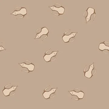 Seamless pattern arabian arabic tea pot cartoon vector Illustrazione stock