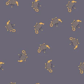 Seamless pattern arabian arabic tea pot cartoon vector Stockillustratie