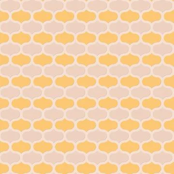 Seamless pattern in arabic background style, ornate background for design, ve Illustrazione stock