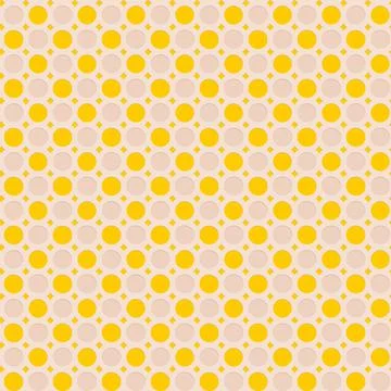 Seamless pattern in arabic background style, ornate beige yellow orange backg Stock Illustration