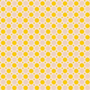 Seamless pattern in arabic background style, ornate beige yellow orange backg Illustrazione stock