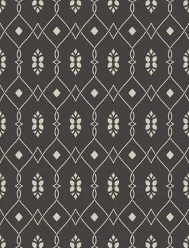 Seamless pattern in arabic style イラスト素材