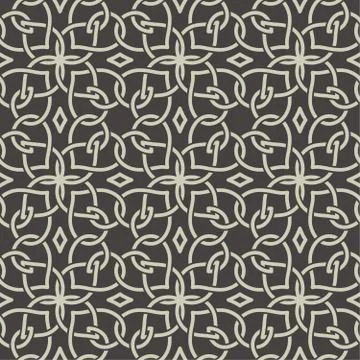 Seamless pattern in arabic style Illustrazione stock