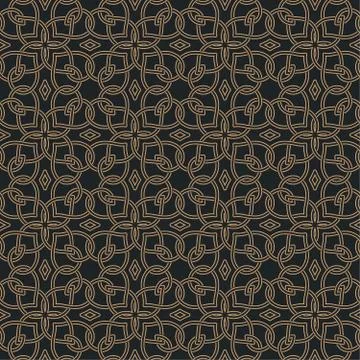 Seamless pattern in arabic style Illustration