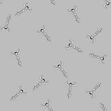 Seamless pattern arcade claw machine cartoon vector イラスト素材
