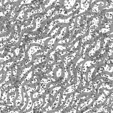Seamless pattern arctic waves of the snow on a light gray background Stock Illustration