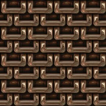 Seamless  pattern  of armour scale Stock Illustration