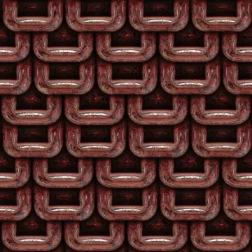 Seamless  pattern  of armour scale Stock Illustration