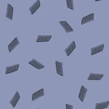 Seamless pattern arrangement decorative tray cartoon vector イラスト素材