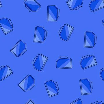 Seamless pattern arrow callout shapes cartoon vector Illustrazione stock