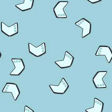 Seamless pattern arrow flexible screen cartoon vector 스톡 일러스트
