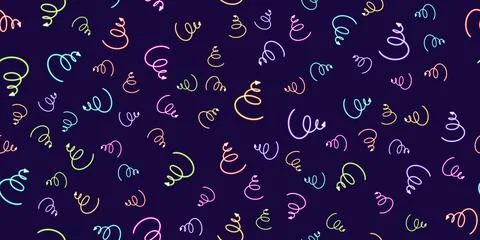 Seamless pattern arrow sign figure. direction glowing desktop icon, neon sticker Stock Illustration