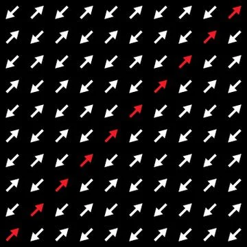 Seamless pattern with arrows Stock Illustration