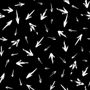 Seamless pattern with arrows. Stock Illustration