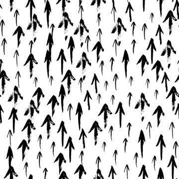 Seamless pattern with arrows. Stock Illustration