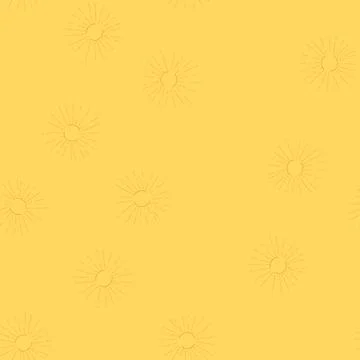 Seamless pattern art boho sun cartoon vector Stock Illustration