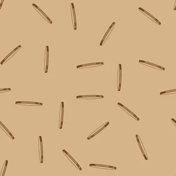 Seamless pattern art wood platform cartoon vector Stock Illustration