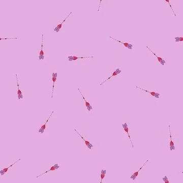 Seamless pattern artistic boho arrow cartoon vector Illustrazione stock