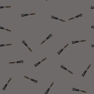 Seamless pattern artistic brush paint cartoon vector イラスト素材