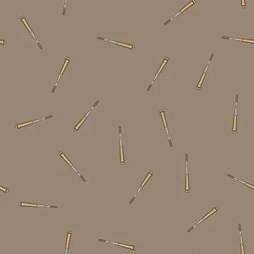 Seamless pattern artistry chisel carving cartoon vector Stock Illustration