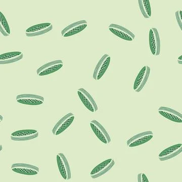 Seamless pattern asian bamboo steamer basket cartoon vector Stockillustratie
