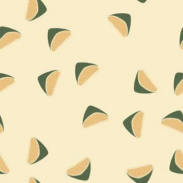 Seamless pattern asian bamboo steamer cartoon vector Stockillustratie