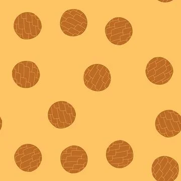 Seamless pattern asian style circle ornament pattern 스톡 일러스트