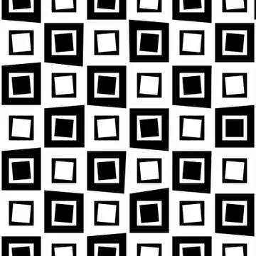 Seamless pattern with asymmetrical shapes Stock Illustration