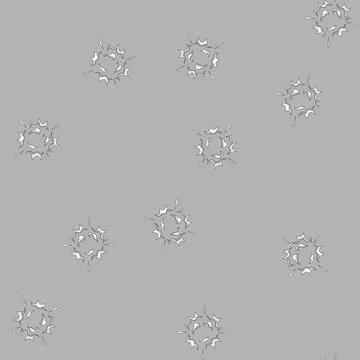 Seamless pattern atmosphere dust burst cartoon vector Stock Illustration