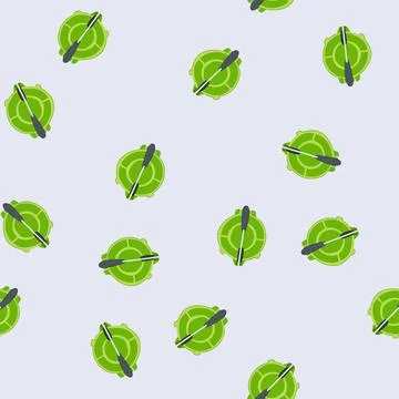 Seamless pattern authentic tortilla press cartoon vector Stock Illustration