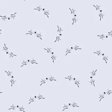 Seamless pattern autonomous delivery drone cartoon vector Stock Illustration