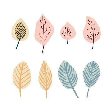 Seamless pattern with autumn leaves. Stock Illustration