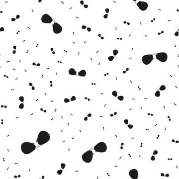 Seamless pattern aviator sunglasses. Vector illustration EPS10 Stock Illustration
