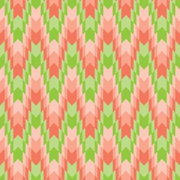 Seamless pattern with Aztec design Stock Illustration