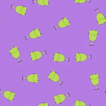 Seamless pattern back kid luggage cartoon vector Stock Illustration