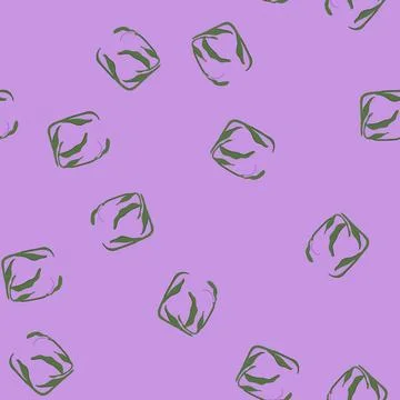 Seamless pattern backdrop floral arch cartoon vector Stock Illustration