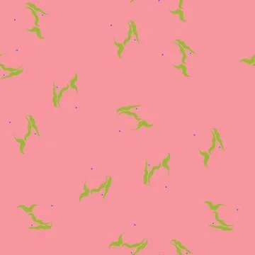 Seamless pattern backdrop floral arch cartoon vector Illustrazione stock