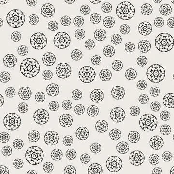 Seamless pattern background. Abstract and Classical concept. Geometric creati Stock Illustration