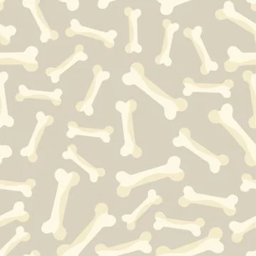 Seamless pattern background with abstract bone texture Stock Illustration
