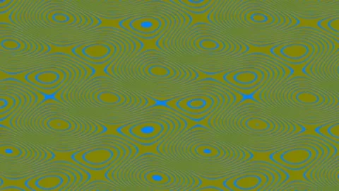 Seamless pattern background of abstract green and blue circular wave lines Stock Footage 337162935
