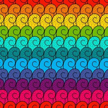 Seamless pattern background with abstract waves. Sea pattern 스톡 일러스트