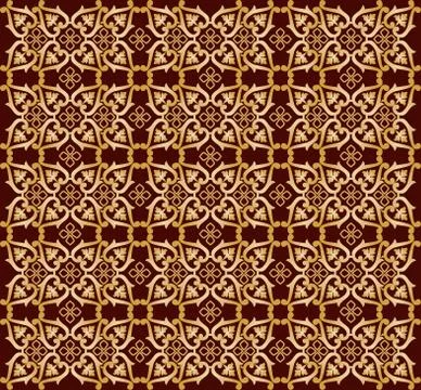 Seamless pattern background five version Stock Illustration