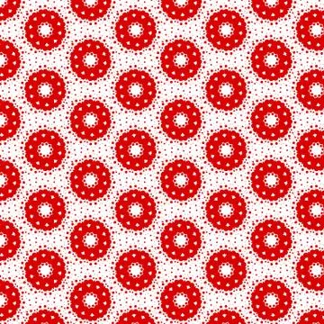 Seamless pattern background flower vector Stock Illustration