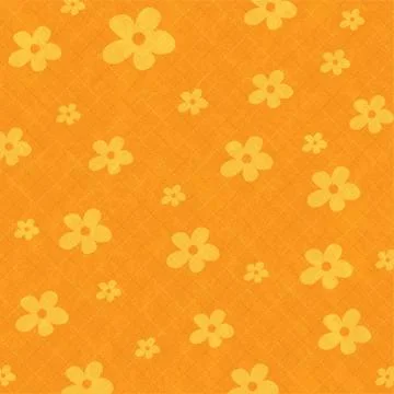 Seamless pattern background with flowers Illustrazione stock
