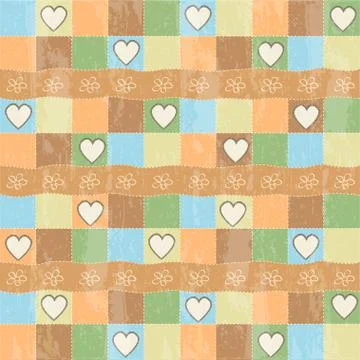 Seamless pattern background Stock Illustration