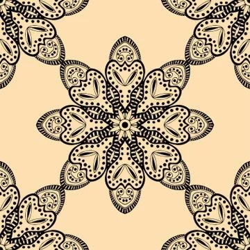 Seamless pattern background Illustrazione stock