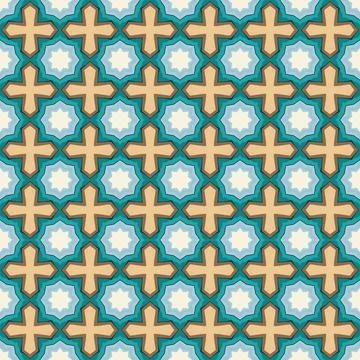 Seamless Pattern Background Stock Illustration